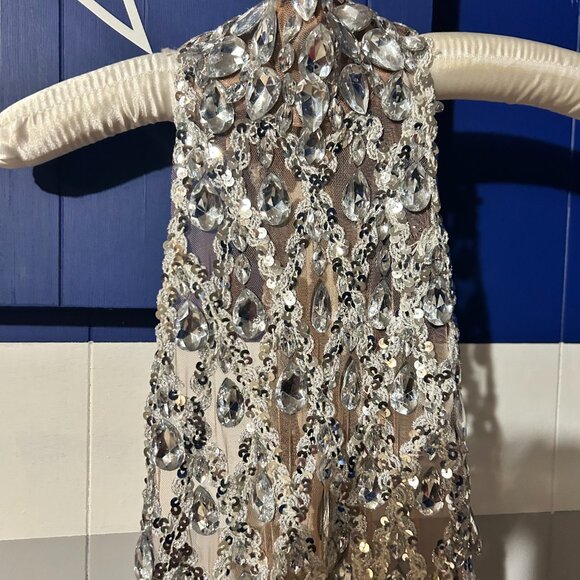 Custom Crystal Gown - Picture 4 of 16